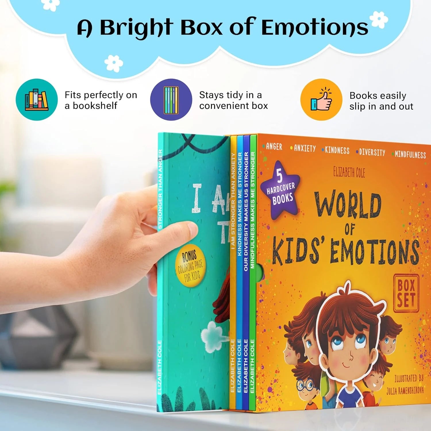 World of Kids Emotions 5 Book Box Set