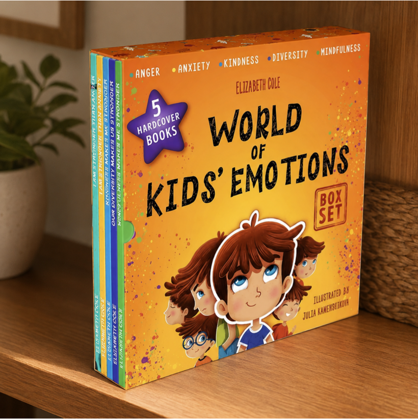 World of Kids Emotions 5-Book Hardcover Box Set