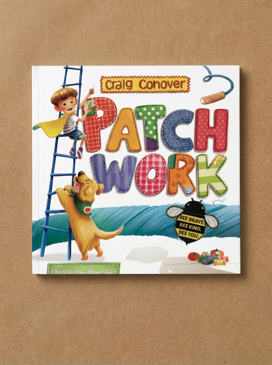 Patch Work: Bee Brave. Bee Kind. Bee You.