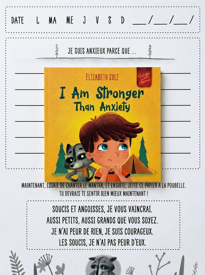 I Am Stronger Than Anxiety (French)
