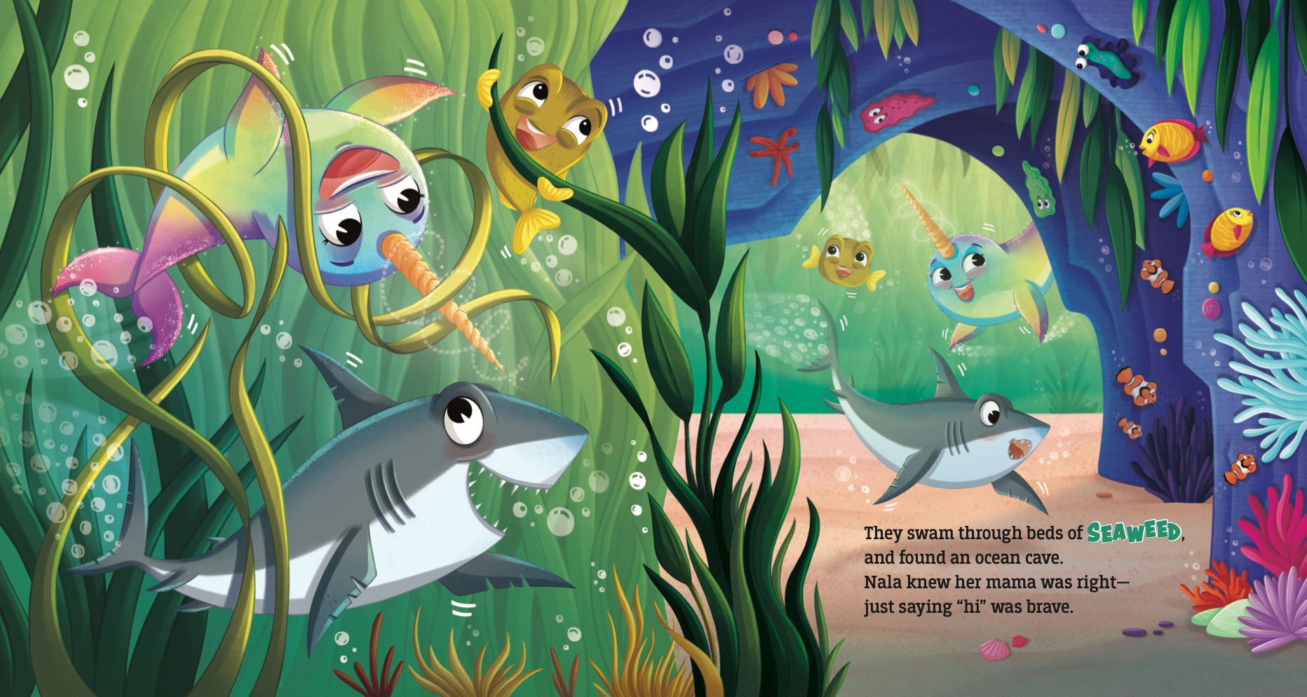 Nala the Narwhal Learns to Make Friends