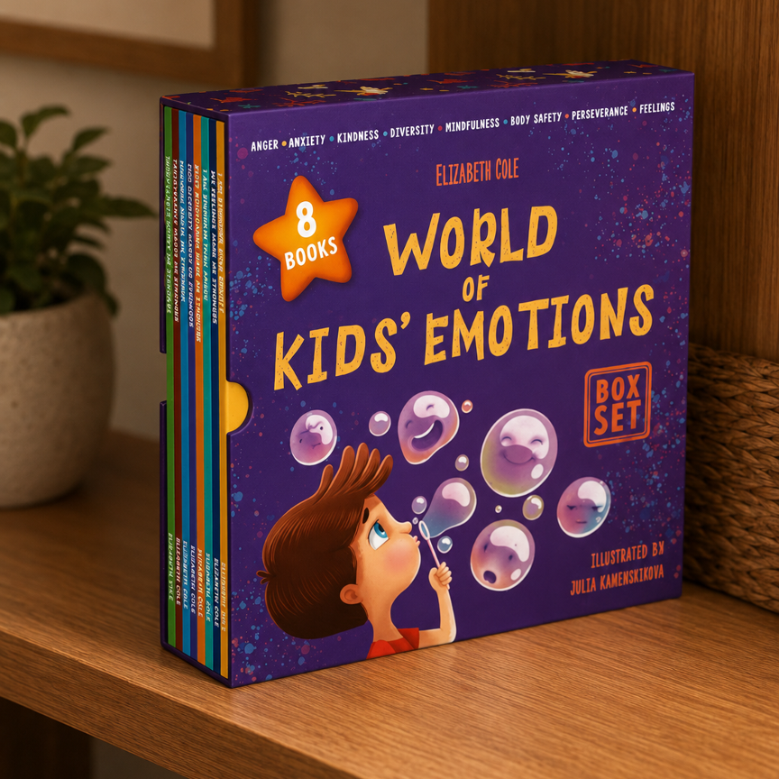 World of Kids Emotions 8-Book Softcover Box Set